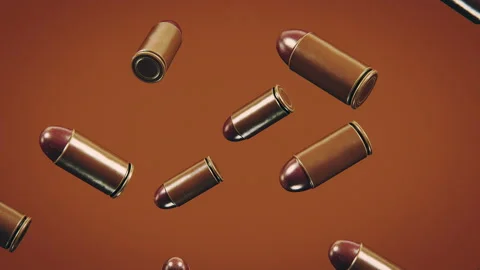 Bullets Video Loop Stockbeeldmateriaal 233998736