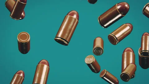 Bullets Video Loop Stockbeeldmateriaal 233999457