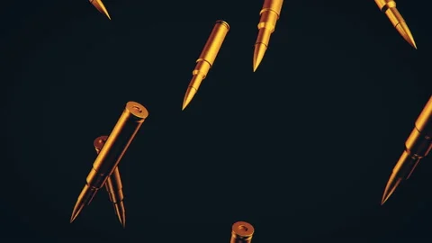 Bullets Video Loop Stockbeeldmateriaal 237107658