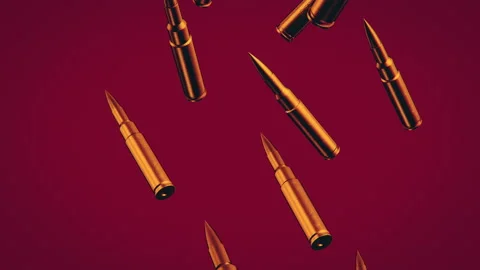 Bullets Video Loop Stockbeeldmateriaal 237108603