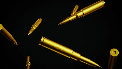 Bullets Video Loop Stockbeeldmateriaal 237108701