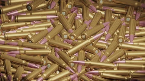 Bullets Weapon Loop Background Stock Footage 248633004