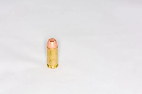 Bullets with white background Stock Photos