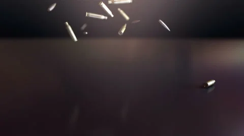 BulletsFallB Video stock 38423382