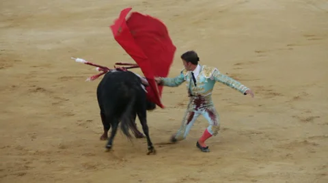 Bullfighting in Spain 库存影片 36723986