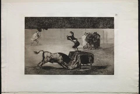 Bullfights: Another Madness of his in the Same Ring, 1816, printed 1876. Fr.. 库存插图