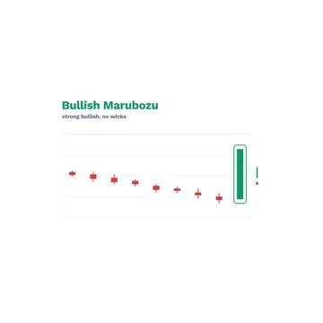 Bullish Marubozu Candlestick Pattern Labeled Vector Trading Chart Technical Stock Illustration