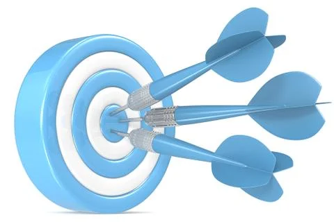Bulls Eye. Stock Illustration