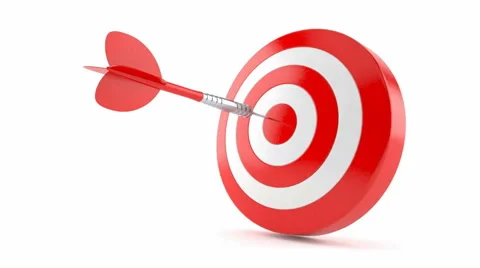 Bull's eye shoot Video stock 67534833