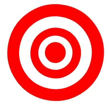 Bulls Eye Target Stock Illustration