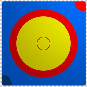 Bulls eye target Stock Illustration