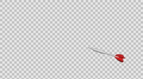 Bullseye dart Stock Footage 64790317