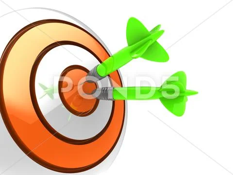 Bullseye Stock Illustration