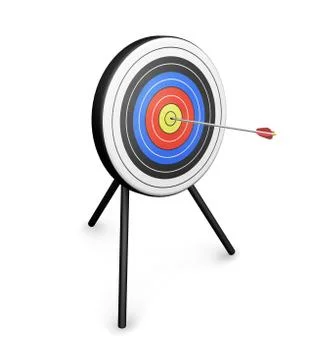Bullseye Stock Illustration