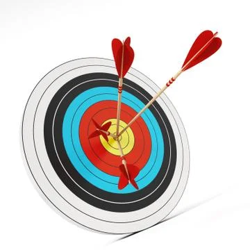 Bullseye Stock Illustration