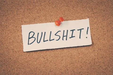 Bullshit Stock Photos