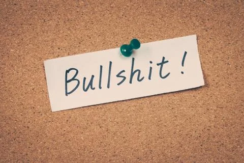 Bullshit Stock Photos