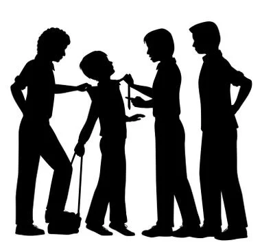 Bullying Stock-Illustration