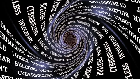 BULLYING Keywords, Animation, Background, Loop 库存影片 311030893