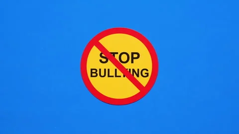Bullying - stop motion animation Stock Footage 125639680