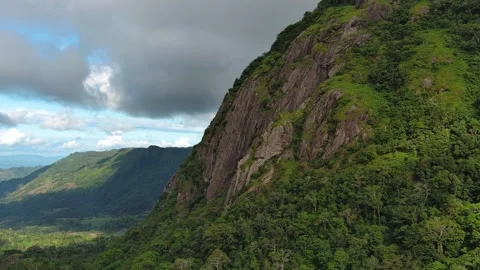 Bulu Dua Karst Mountain in Soppeng, South Sulawesi Stock Footage 312947805