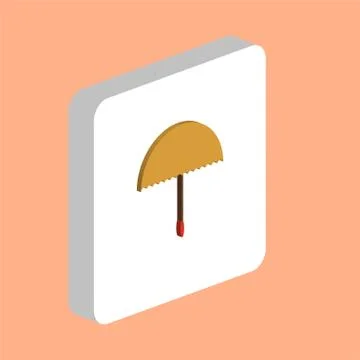 Bumbershoot computer symbol Stock Illustration