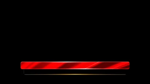 Bump Lower Third Red Stock-Footage 95849179