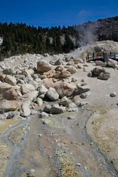 Bumpass Hell Stock Photos