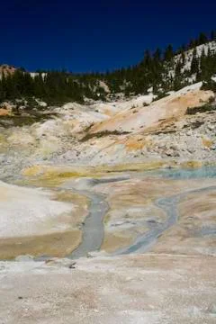 Bumpass Hell 스톡 사진