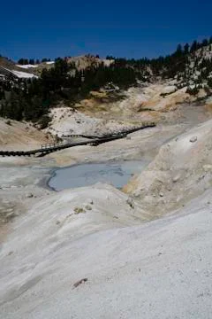 Bumpass Hell Stock Photos