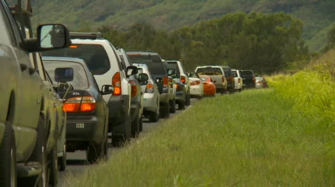 Bumper to bumper Stock Footage 770930