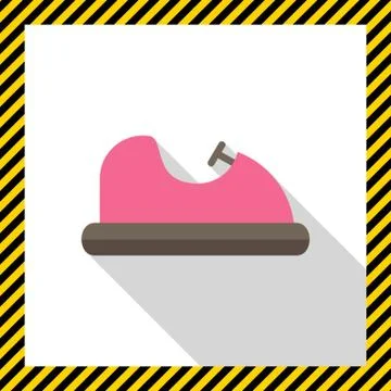 Bumper car icon Stock-Illustration