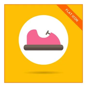 Bumper car icon Stock-Illustration