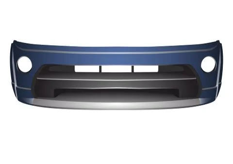 Bumper for car Stock Illustration