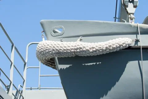 Bumper of lifeboat Stock Photos