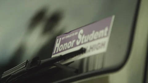 Bumper Sticker Stock Footage 145850558