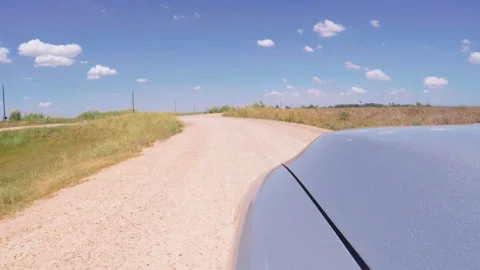 Bumpy Backroad in South Texas 스톡 동영상 250009061