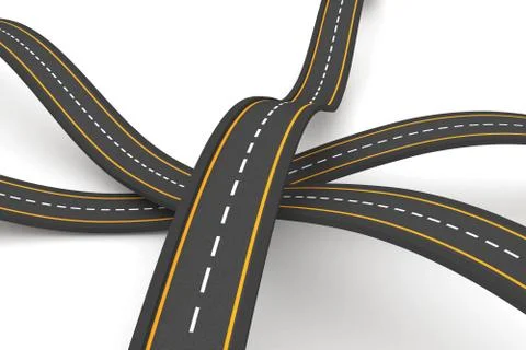 Bumpy road background Stock Illustration