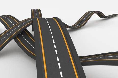 Bumpy road background Stock Illustration