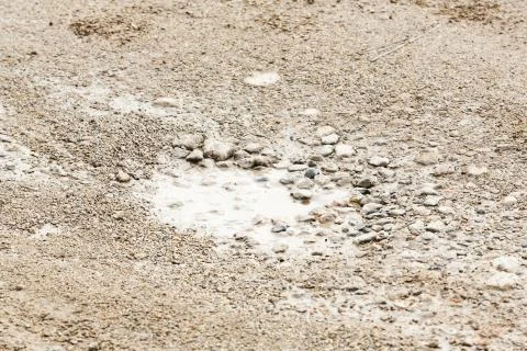Bumpy road Stock Photos