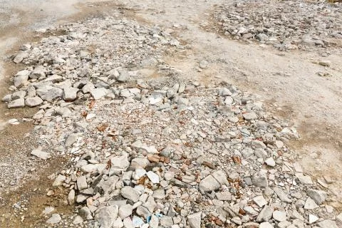 Bumpy road Stock Photos