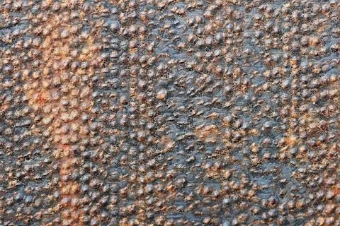 Bumpy rusty metal Stock Photos