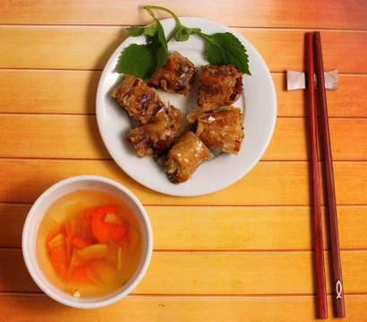 Bún cha,bun cha Stock Photos
