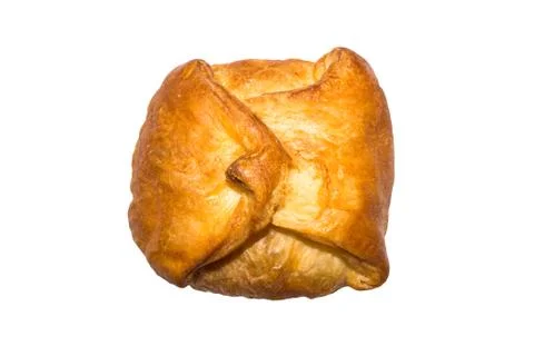 Bun envelope with filling. Stock Photos