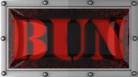 Bun on led Stock Footage 8683965