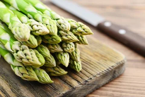 Bunch of asparagus Fotos Stock