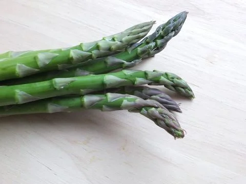 A Bunch of aspargus Stock Photos