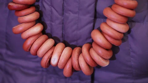 Bunch bagel 動画素材 35193095