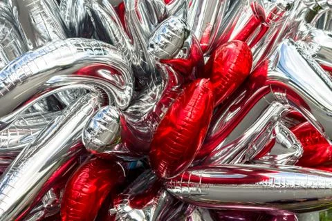 Bunch balloons. . Stock Photos