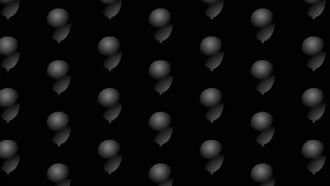 Bunch of Balloons rising up background A... | Stock Video | Pond5